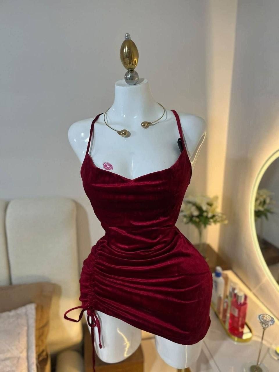 The Valentina Velvet Dress