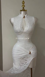 🖤 ROBE DE NUIT EN DENTELLE 🤍