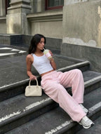 🎀 PANTALON BAGGY PINK