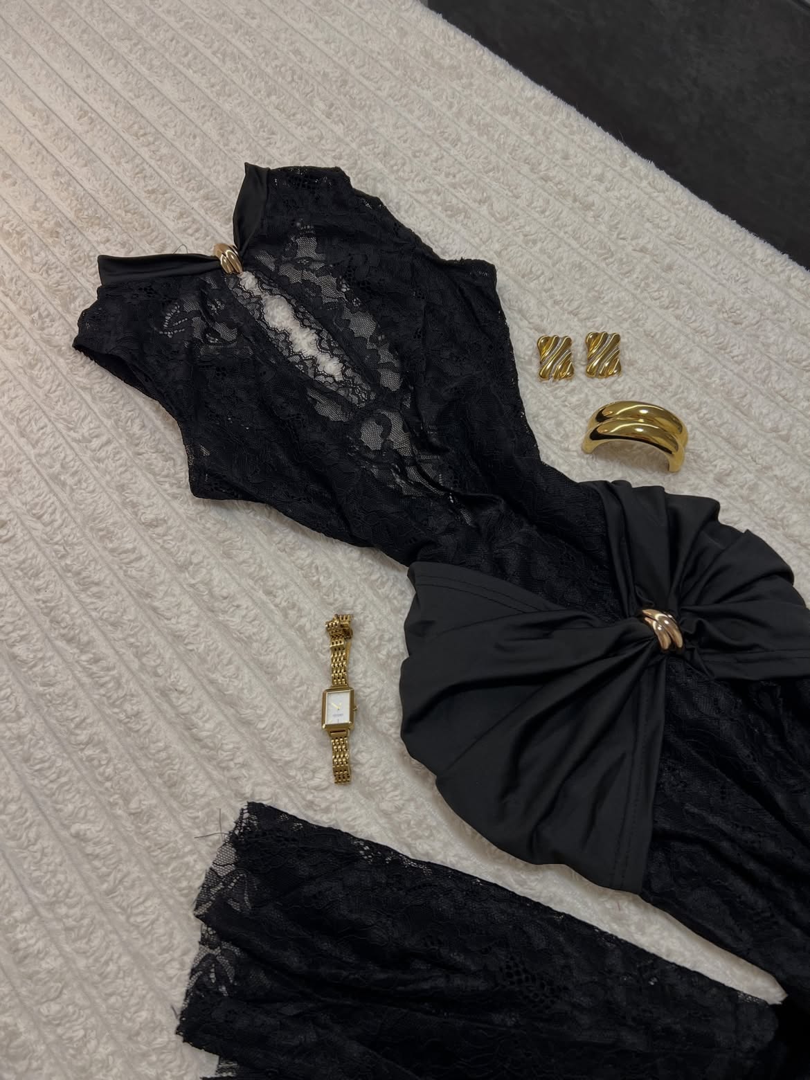 🖤 ROBE DE NUIT EN DENTELLE 🤍